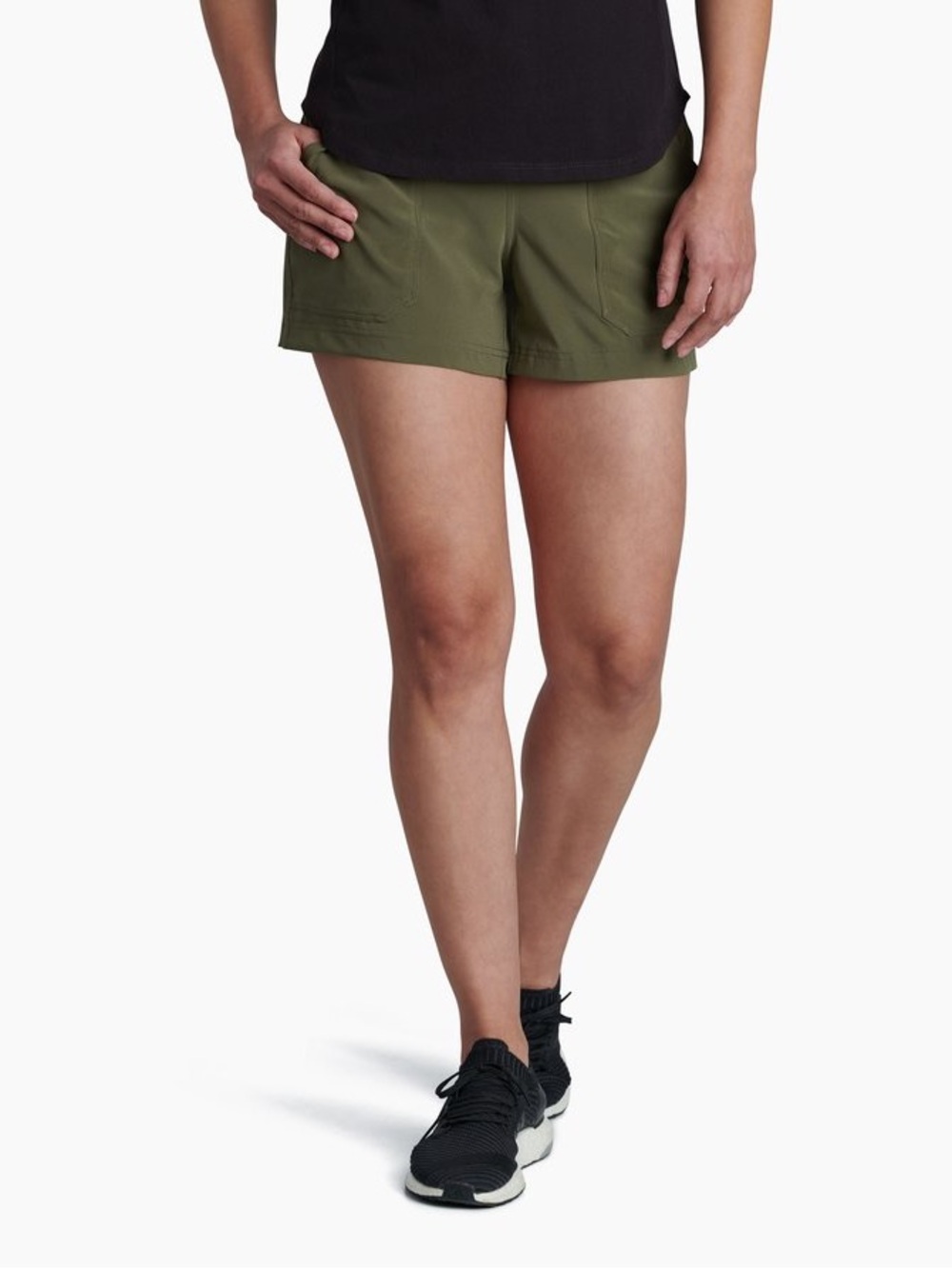 Kuhl Vantage 4" Short XL olive green UPF 50 lightweight hiking Gorpcore athletic